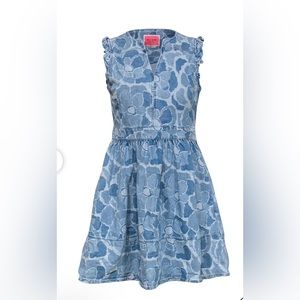 Kate Spade Denim Peony Dress